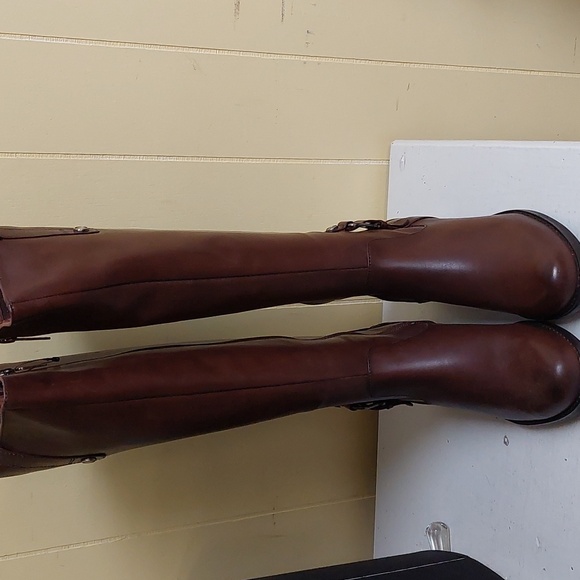 Womens Blondo Zip Up Boots Brown Size 7 - Picture 3 of 15